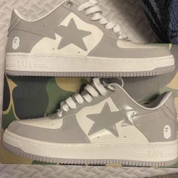Bapestas Grey Size 10