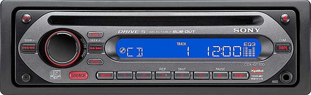 Sony Xplod CDX-GT100