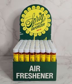 Sprig Vaporizer Orange Air Freshener Display Box