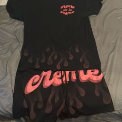 Shirt N Shorts Combo Creme 