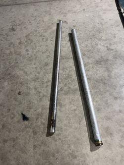 Aluminum Fishing Pole Containers 