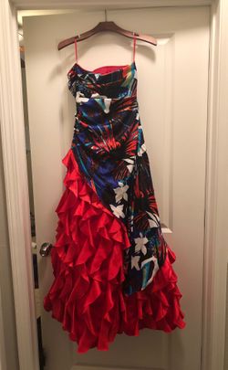 Size 3/4 prom dress. Only worn once. Great condition!