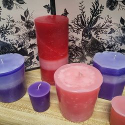 Valentine's candles
