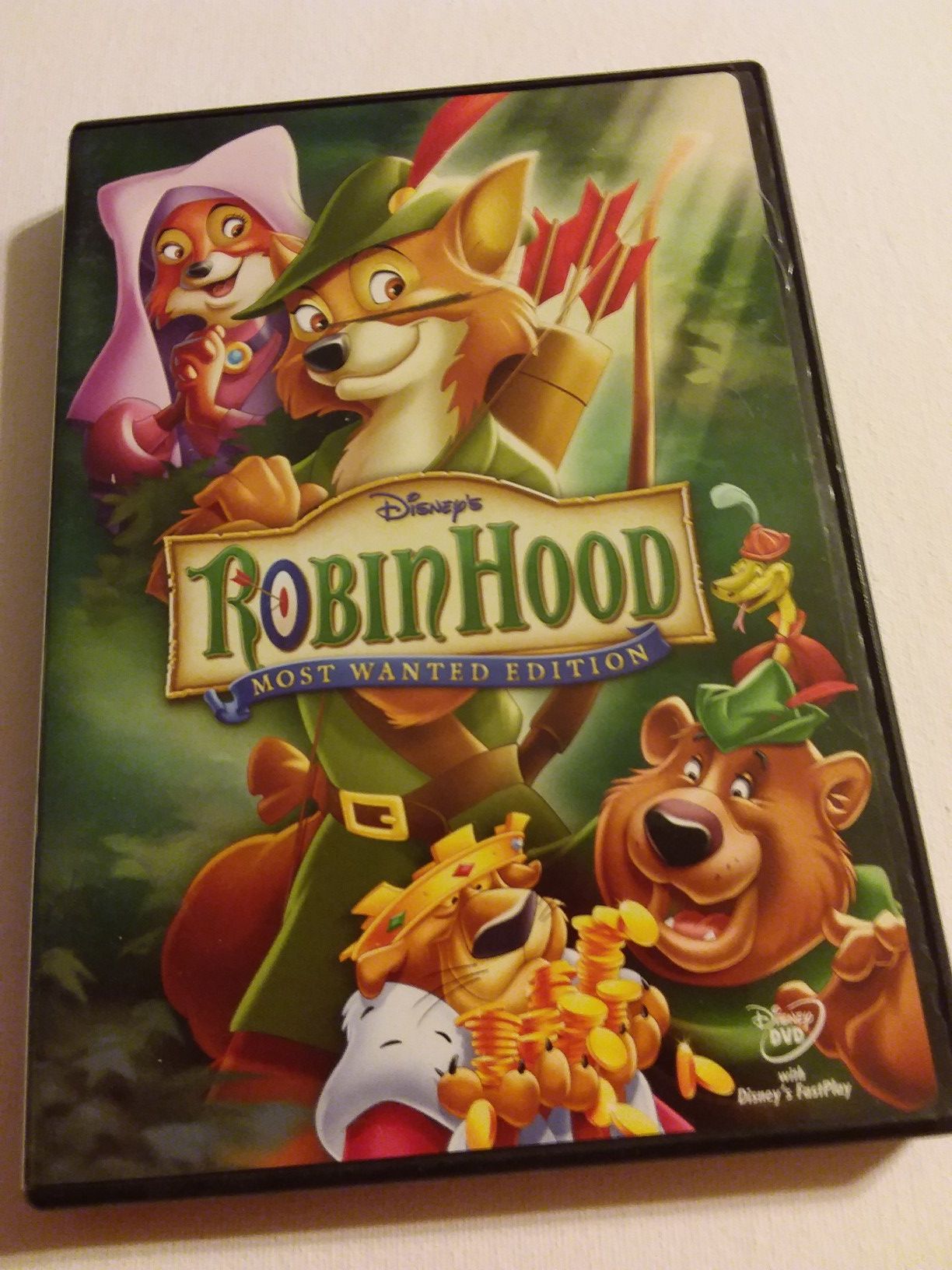 Robin Hood DVD $8.00