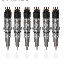6PCS Fuel Injector Dodge Ram 3(contact info removed) 5500 Pickup 2010-2012 Cummins ISB 6.7L