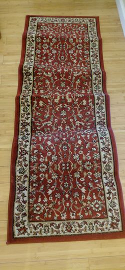 2 runner rugs hallway 24"X68" EACH and large bath tub mat all $30