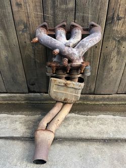 16v mk1  rabbit exhaust manifold