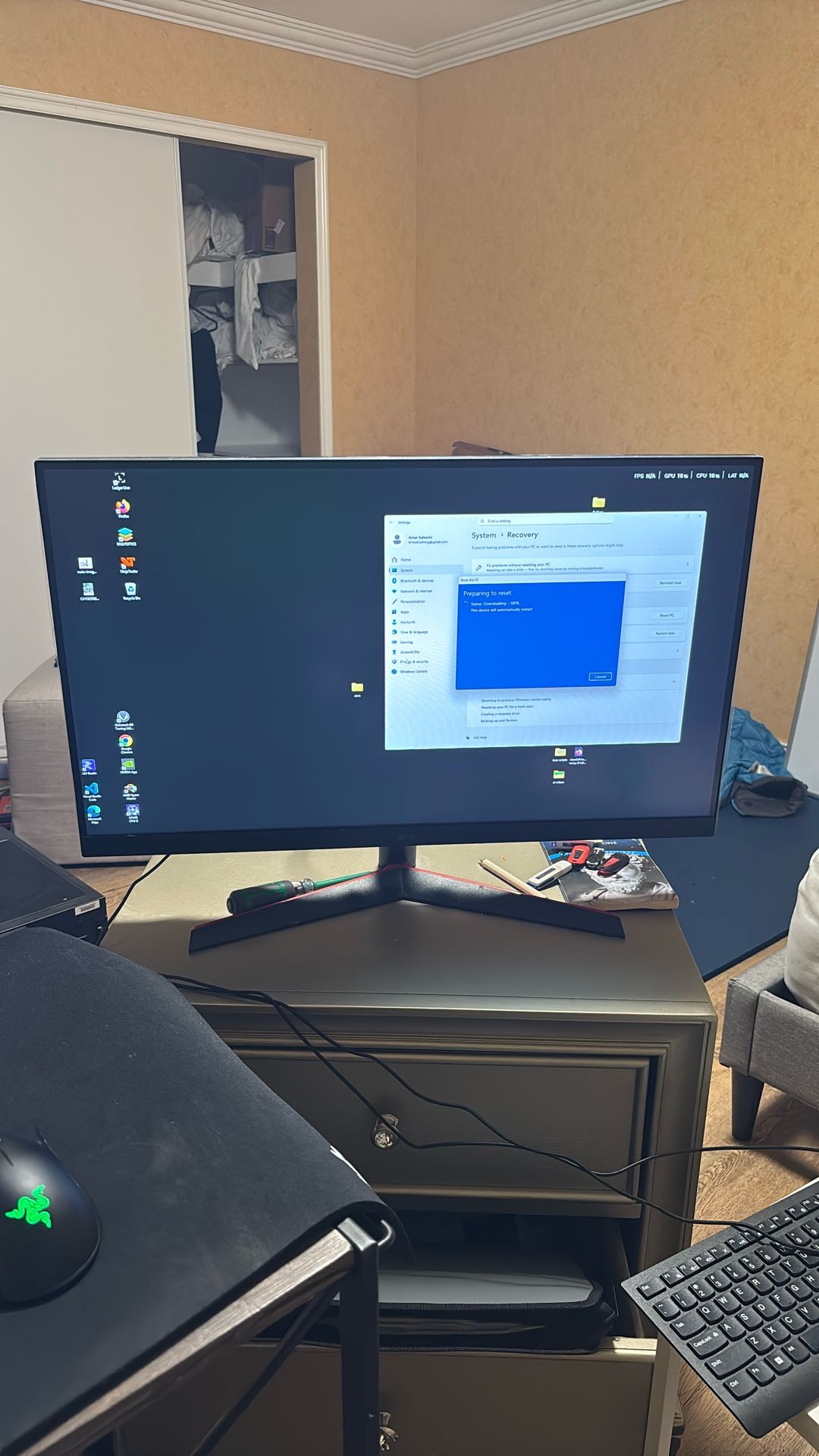 32 Inch UltraGear QHD 1440P 165Hz HDR10 Monitor with FreeSync™ Premium