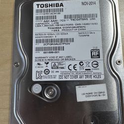 1tb 3.5” Hdd Used