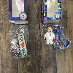 Dr. Simi Keychains Lot (Astronaut + Doctor) NEW Collectible