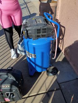 It's an air compressor in good condition