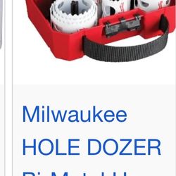 Milwaukee Hole Dozer Bits 
