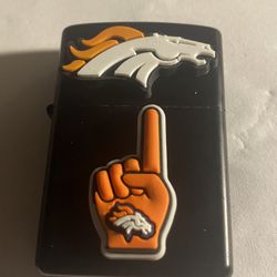 Denver Broncos, new fliptop lighter fluid not included