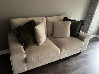 Beige Loveseat – Excellent Condition – $250