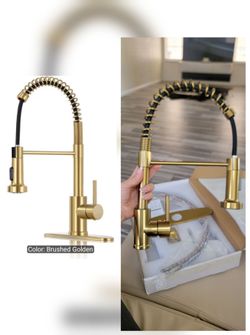 chicken sink faucet new gold modern grifo chorro de cocina nueva
