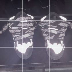 Black Lanvin Curb (Reflective)