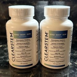 Clearstem Mind Body Skin Supplements