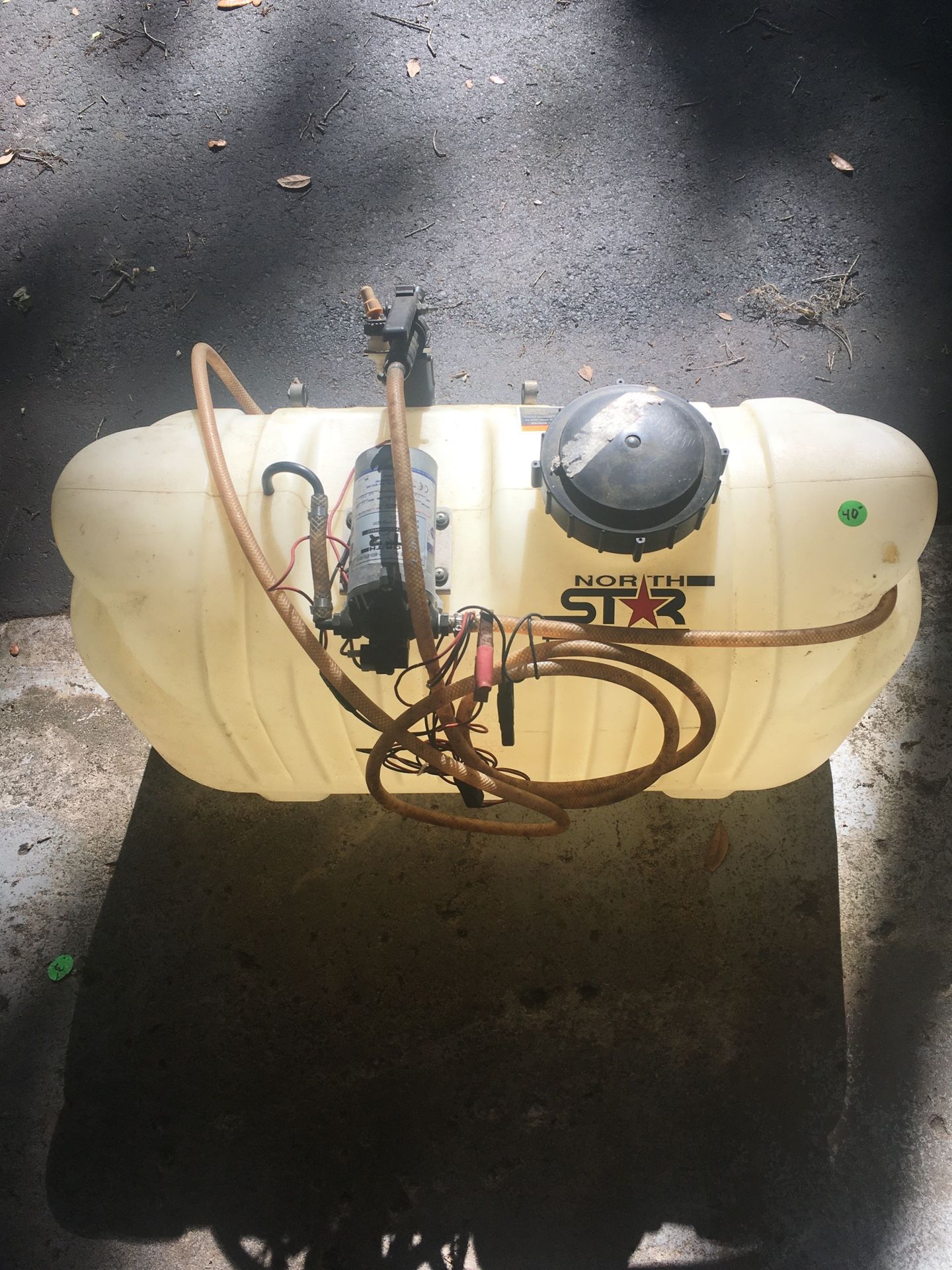 Fertilizer/water tank