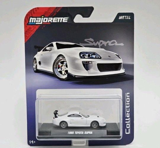Majorette 1995 Toyota Supra White Collector Series 2025
