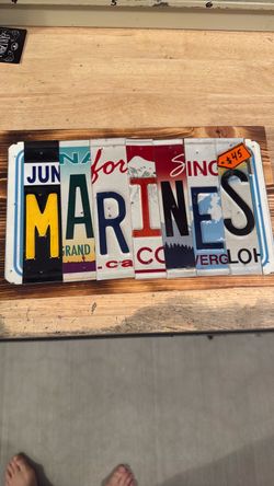 MARINES SIGN