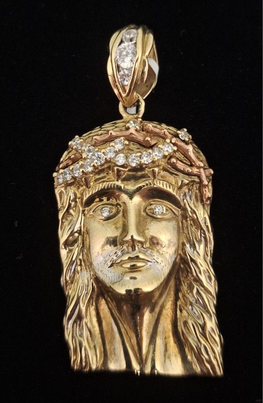 JESUS PENDANT 10K 2T / 15.8G 