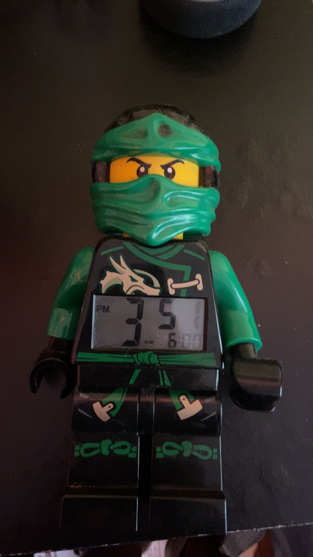 Green LEGO Ninjago Alarm Clock - Wake up in Ninja Style!