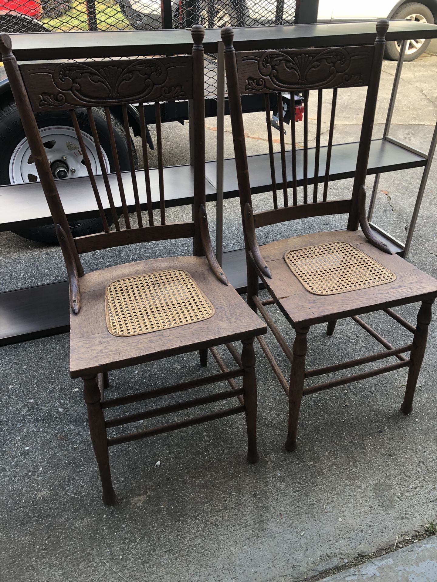 Antique chairs set of 2