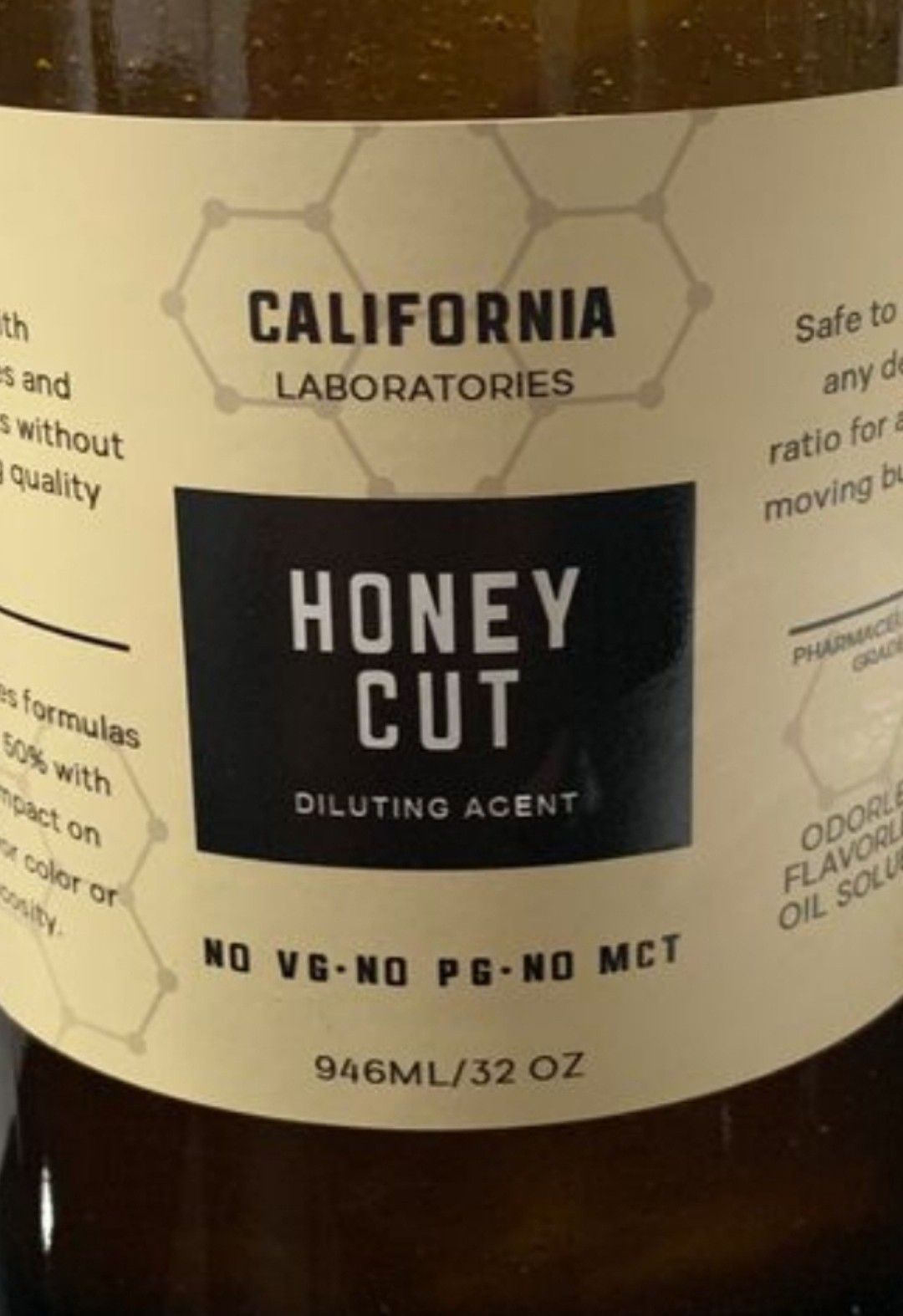Honey cut diluting agent 964 ml / 32 ounces