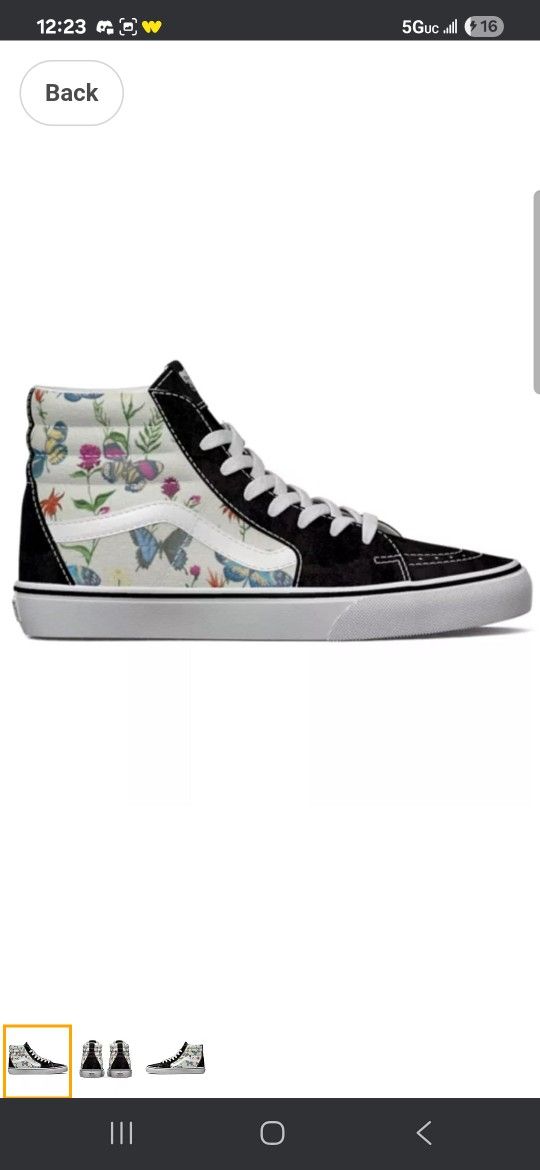 Vans Size 7.5W 