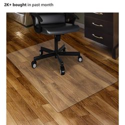 Brand New 30 x 48 Clear Chair Mat For Hard Floors