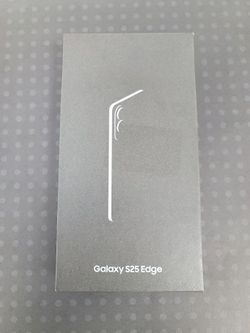Galaxy S25 Edge 6.7" (Unlocked) 256GB Titanium Jet Black New