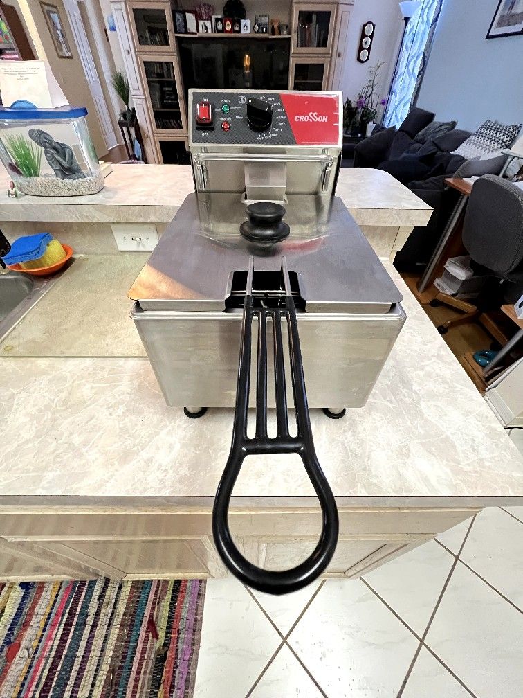 Crosson ETL 13Lbs Electric Deep Fryer Countertop