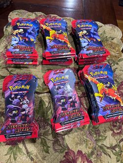 Destined rivals sleeved booster packs