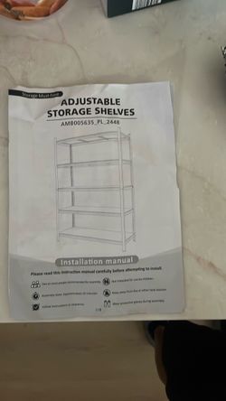 Shelves 48" x24" brand new.