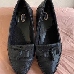 Dr. Scholl's Double Air-Pillo Women's Leather Shoe size 8.5W