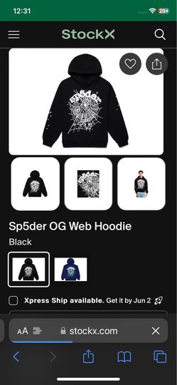Sp5der hoodie (READ DESCRIPTION)
