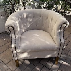 Beige Sofa Chair 