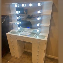 Bluetooth Makeup Vanity 