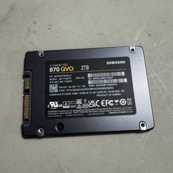 Samsung 870 QVO 2TB 2.5 Inch SATA III Internal SSD