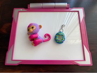 Interactive Fingerling, Tamagotchi, & Crayola Light-Up Tracing Pad