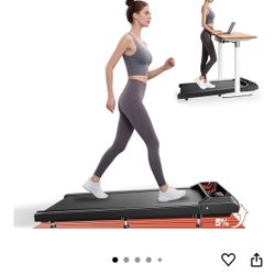 New! Walking Pad with Incline, Portable Under Desk Treadmill for Home Office, 2.5 HP Quiet Compact Walking Machine with Remote & LED