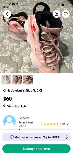 Girls Jordan”s