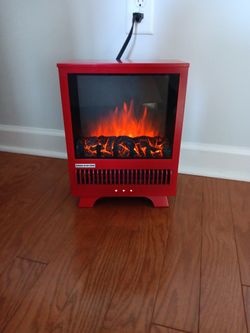 New Adorable Electric Heater Flames Work Or Without The Heat On