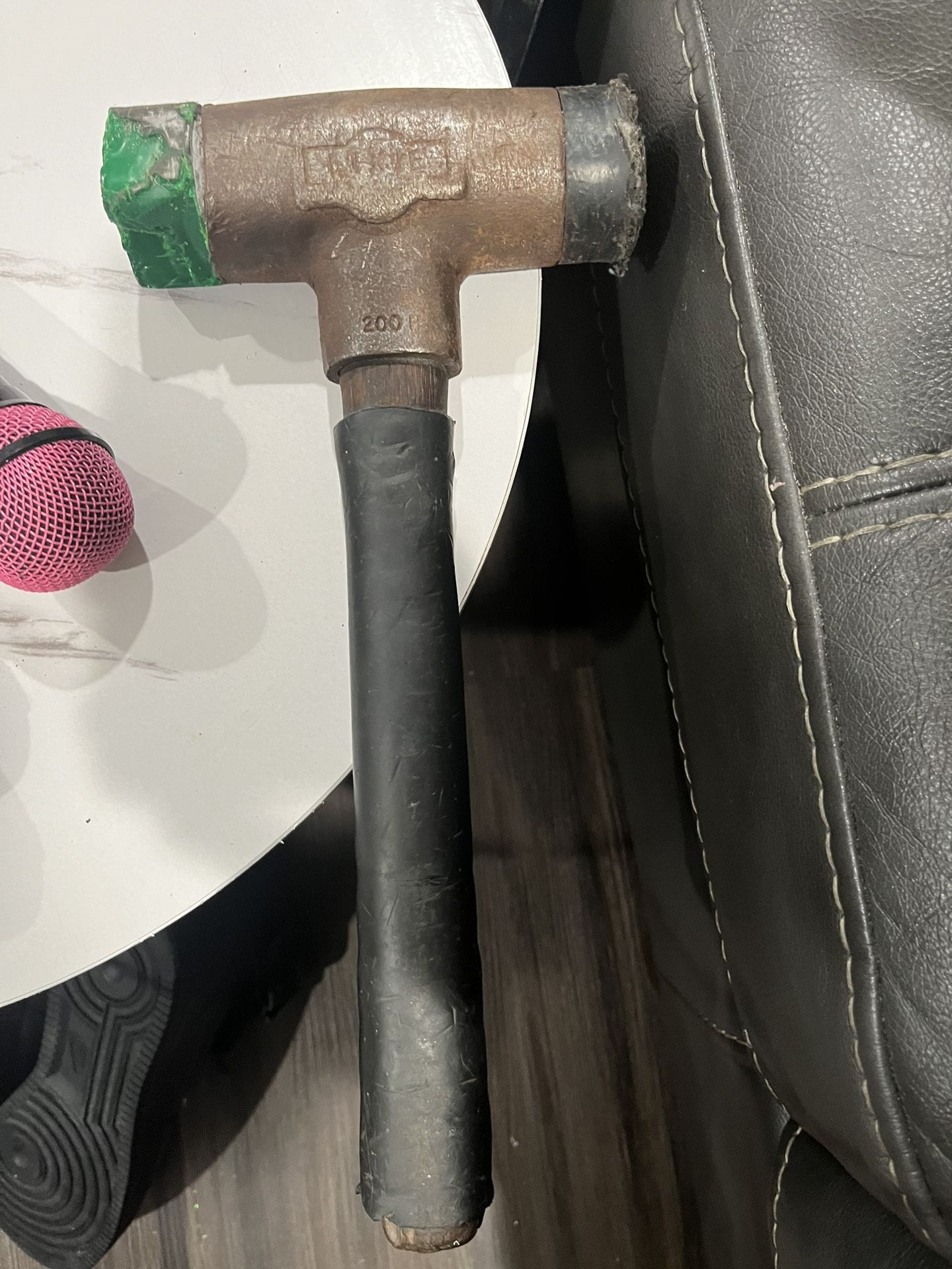 Lixie Deadblow Hammer 200H-MH 2” Diameter Face, Hard & Medium