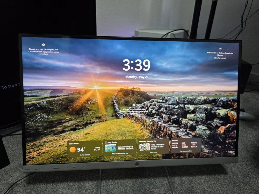 Hp Computer Monitor 1080 p 60 Hz Refresh