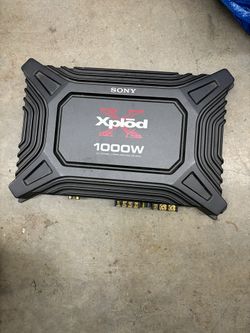 Sony Xplod 1000W amp