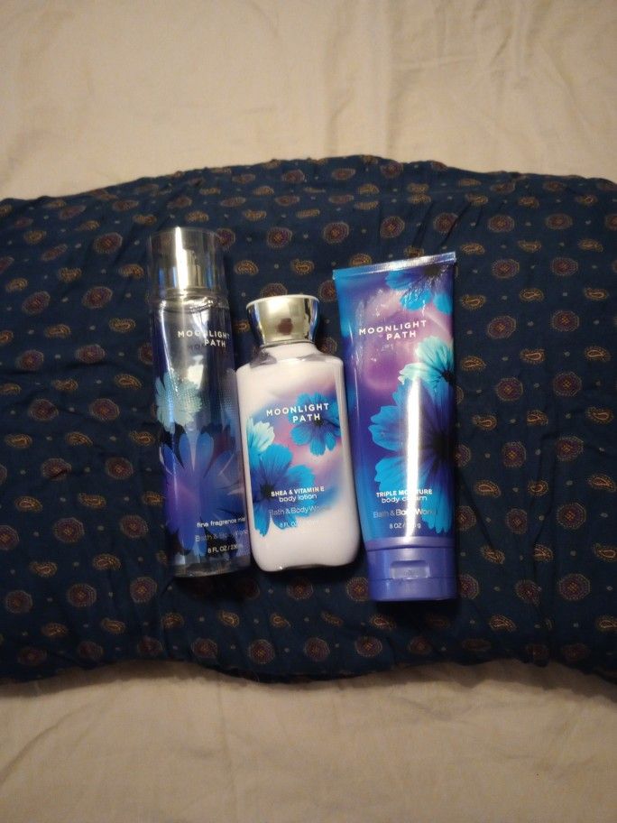 Bath And Body Works Moonlight Path Trio