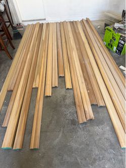 Commercial Size Stain Grade Chair Rail
