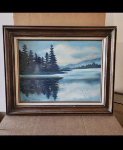 Frederic Whitaker Original Oil Painting