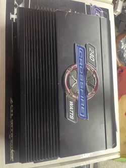 Crossfire XP2402 2 Channel Amplifier 